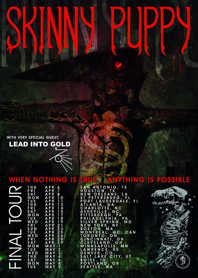 will skinny puppy tour europe