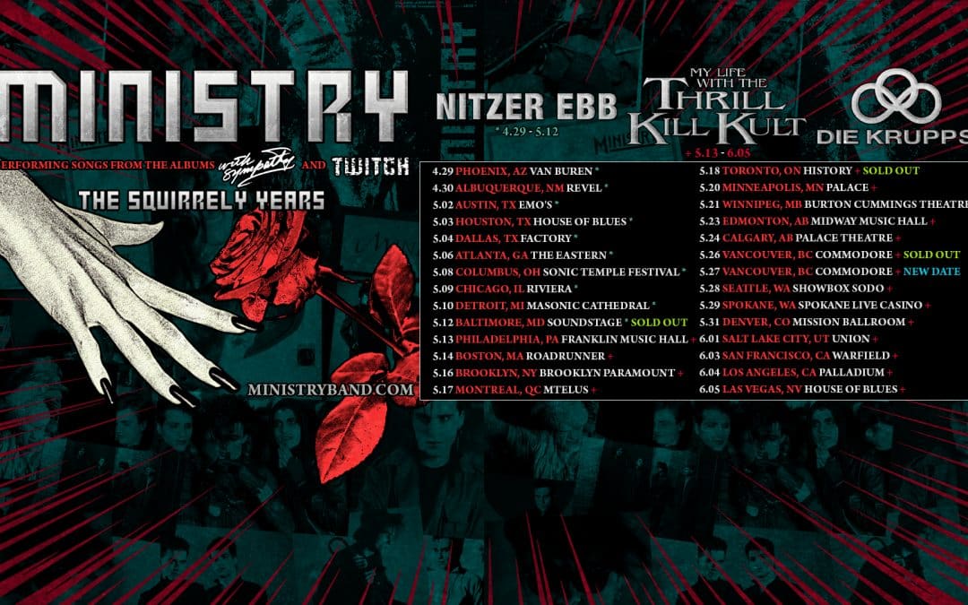 TKK Spring U.S. Tour 2025 with Ministry